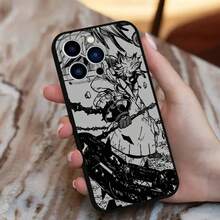 Funda de teléfono Hot G-Gachiakuta Comics compatible con  16,15,14,13,12,11 Plus, Pro Max, XS, X, XR, SE, Mini, 8, 7, funda de silicona suave negra, funda compatible con  17, funda de  17 Pro, funda de  17 Pro Max - z1 - Ver 4