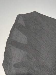 Casual Vacation Style Woven Texture Round Neck Dandelion Print Loose Short Sleeve Women Blouse, Spring/Summer