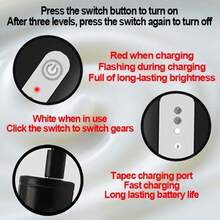 Rechargeable Milk Frother, USB-C Charging Coffee Frother With Stainless Steel Whisk And 3 Speeds, Electric Handheld Drink Blender