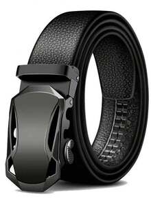 Automatische Gürtelschnalle, weiß, Herbst, Halloween Herbst-Winter Accessoires, geeignet für Teenager, Jugendliche, Herren, Lässig, Outdoor, Sport, Urlaub, Abschlussgeschenke, Geburtstag, Alltagskleidung