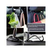 2pcs Multi-Function Car Seat Back Hanging Hooks