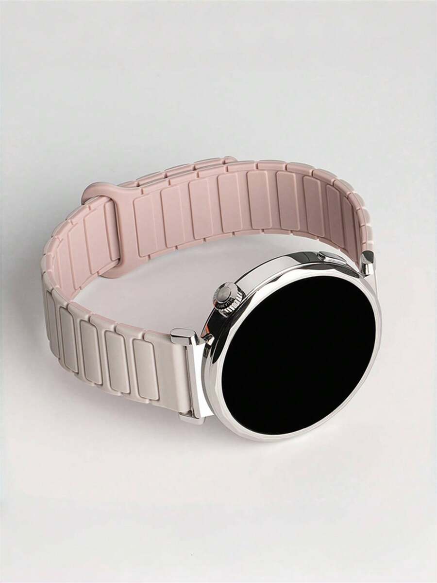 18毫米、20毫米、22毫米硅胶磁性表带,兼容三星Galaxy Watch 3/4/5/6、GT4/3及其他品牌 - 彩色 - 查看 1