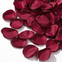 195pcs Artificial Rose Petals, Best Gift, Party Supplies, Holiday Decoration, Festive Accents, Elegant Floral, Durable Material, Petals, Fake Roses, Decorative Roses, Party Organizers, Home Decor, Silk-Like Material, Suitable For Flower Girl Baskets, Aisle Toss, Tabletop Decor, Party Confetti, Bridal Shower, Romantic Nights