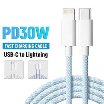 [Cablu de încărcare rapidă] Cablu USB C la Lightning cu încărcare rapidă | Compatibil cu iPhone 14 13 12 11 Pro Max XR XS X 8 7 6 Plus SE, cablu Type C pentru CarPlay auto, cablu Lightning certificat MFi, cablu USB C la Lightning cu încărcare rapidă tip C, cablu de încărcare compatibil cu iPhone 14 Pro/13 Mini/12/11 Max/XR/XS/8/SE și iPad. Compatibil cu iPhone 16, 16 Pro Max, 15, 15 Plus, 15 Pro, 15 Pro Max, compatibil cu Redmi, compatibil cu OnePlus.