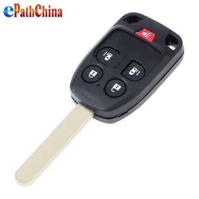 5 Buttons Replacement Key Fob Cover Case Fit For Odyssey 2011 2012 2013 (N5F-A04TAA), Wear-Resistant Keyless Entry Remote Key Fob Shell
