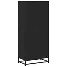Libreria Larryhot nera 60x35x139 cm in legno ingegnerizzato, resistente e durevole, facile da montare, stile decorativo, adattA, Per riporre soprammobili, statuette, libri, piccoli oggetti, ecc. - nero - Visualizzare 6