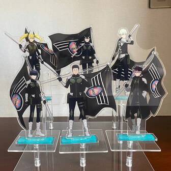 Anime Kaiju Nr 8 15 cm akrylkaraktär Mina Reno Kikoru Soshiro Kafka stående modell skrivbordsdekoration present