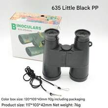 1pc Camouflage Binoculars, 6-35X High Magnification Compact Binoculars, Popular Outdoor Travel Spotting Scope, Portable High Definition Handheld Binoculars, Student Science Experiment