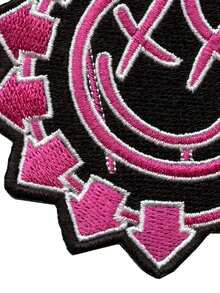 1PC Blink-182 Album Art Patch Punk Rock Band Embroidered Iron On