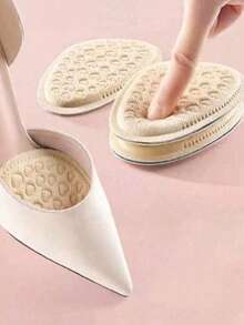 Half Size Shoe Insoles For Men And Women, Front Foot Cushion For High Heels And Sports Shoes, Back Heel Pad To Reduce One Size Of ShoesFor Outdoor,Sport,Travel,Household,Office,School