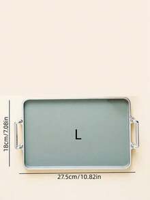 1 pièce Set de plateaux alimentaires à bordure dorée/argentée, en matériau PS, convient pour l'affichage et le stockage du pain, des pâtisseries, des fruits, des collations, des desserts, idéal pour les fêtes et les jours fériés