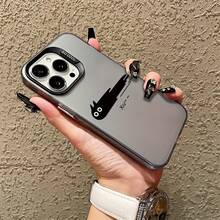Funda de Teléfono con Graffiti de Dibujos Animados Compatible con  15/15 Plus/15 Pro/15 Pro Max,  14/14 Plus/14 Pro/14 Pro Max,  13/13 Pro/13 Pro Max,  12/12 Pro/12 Pro Max,  11/11 Pro/11 Pro Max,  7/8 Plus,  XR/XS Max - Colores mixtos - Ver 3