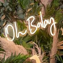 Biển chúc mừng sinh nhật neon, bảng chúc mừng sinh nhật phát sáng, bảng neon chúc mừng sinh nhật, phông nền LED chúc mừng sinh nhật, ánh sáng trắng ấm, biển neon LED trắng đa chức năng - cấp nguồn USB, lý tưởng cho phòng ngủ, trang trí tiệc và đám cưới, món quà Giáng sinh hoàn hảo. - Màu trắng ấm áp - Xem 3