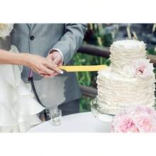 Wedding Cake Knife And Server Set, Gold Cake Cutting Set Wedding, 4 Pieces Set With Forks Engagements, Anniversaries, Bride And Groom - 金色 - 查看 5