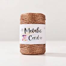 3毫米金/银色绳子 - 3937.01英寸/卷，银色和金色金属手工绳，适用于编织、钩编、DIY珠宝、礼品包装和圣诞装饰配件 - 手工艺品和节日用品 - 彩色 - 查看 21