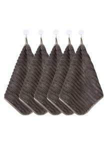 Luxurious Soft Towel Set - Super Absorbent Quick Dry Hand Towel - Multipurpose 11.8*11.8 Inch Home & Bathroom Essential Household Items - Multicolor - View 11