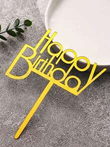 10 pièces Décorations de gâteau Toppers de gâteau d'anniversaire Grands cupcakes Décoration de gâteau de mariage Insertion de gâteau Décoration de fête