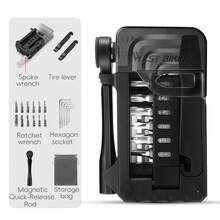 WEST BIKING Bicycle Ratchet Wrench Set - Bicycle Repair Hexagon Screw Tool Kit | Professional Riding Maintenance Tools | For Road/Mountain Bikes | Portable Repair Equipment