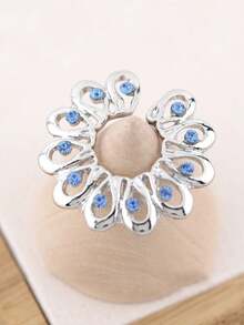 2PCS Non-Piercing Clip On Nipple Rings, Adjustable Dangling CZ Breast Jewelry For Women Stainless Steel Faux Piercing Jewelry