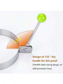 1 modèle de poêle en acier inoxydable, moule à œuf en forme de cœur + étoile/acier inoxydable, poêle, outil de broyage d'œuf frit et d'œuf dur, moule à œuf frit en forme de cœur, anneau de poêle, outil de broyage d'œuf frit et d'œuf dur disponible