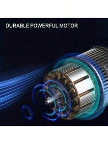 CascadeVac Au Wireless Black Strong Suction Dual Purpose Vacuum Cleaner For Home And Car