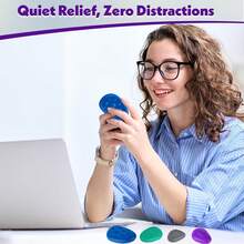 Fidget Toys Sensory Stone For Kids: 6 Pack Textured Soft Worry Stone For Autism Kids Calming - Fidget Stress Toys For Students Anxiety Relief - Small Prizes Fidget Toys - 1pc - View 10