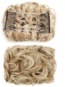 Women's Messy Bun Hair Scrunchie, Brown Curly Bun Hair Piece With Comb, Synthetic Fluffy Updo Hair Extension, With Stretchy Comb, Suitable For Daily Wear - Multicolor - View 18