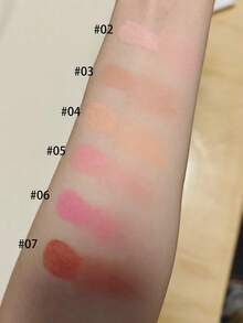 Little Ondine Cream Blush 07, Natural Dewy Makeup Effect, Easy To Blend, Non-Cakey, Hydrating & Plump Texture, Long-Lasting, Multi-Purpose: Can Be Used On Cheeks, Lips, Eyes, Collaboration Edition, Exquisite Packaging, Perfect Gift Choice - 07 Red Pear Color - View 4
