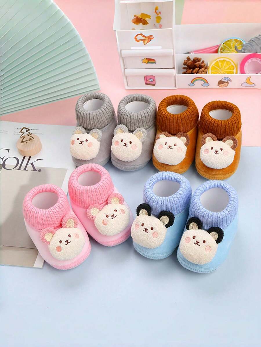 1 Pair Warm, Anti-Slip Baby Socks, Baby Accessories