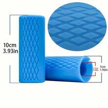 1 件装健身房哑铃握把保护套加厚杠铃握把适用于举重力量训练 - 多色 - 查看 3