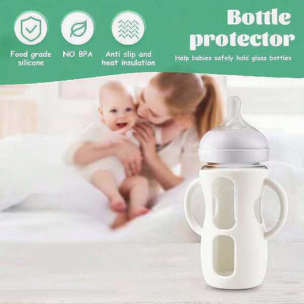 1pc Breakage-Proof Baby Bottle Holder, Suitable For 8oz (236.6ml) Baby Bottles