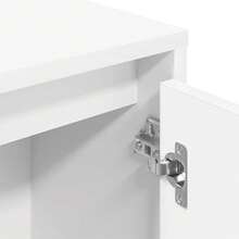 Libreria Larryhot bianca 89x24x101,5 cm in legno ingegnerizzato, resistente e durevole, facile da montare, stile decorativo, adattA, Per riporre soprammobili, statuette, libri, piccoli oggetti, ecc. - Weiss - Übersicht 8