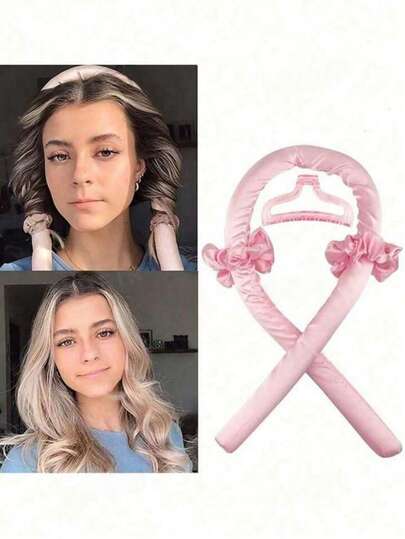 4 件/3 件/2 件/套女士缎面无热卷发无热卷发头带包括睡眠卷发、吹风机卷发头带懒人卷发器，配有 2 个发带和 1 个发夹 DIY 卷发造型工具使头发柔软有光泽卷发器美发工具、卷发器、卷发刷、滚筒、卷发产品、卷发器、卷发滚筒、卷发、卷发工具、卷发滚筒、头发、卷发滚筒、卷发、无热卷发、无热卷发、卷发器、理发、美发工具、美发产品、发饰、卷发器、理发配件、旅行、滚筒、美发用品、发饰、卷发产品、卷发器、发卷、美发设备、配件、卷发、卷发工具、头发滚筒、圣诞节、理发店、卷发器、理发配件、发饰、卷发器、美发、无热波浪、旅行必需品、旅行必需品、发型、美发