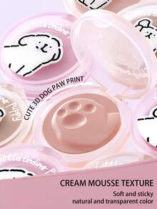 Little Ondine Cream Blush 03, Natural Dewy Makeup Effect, Easy To Blend, Non-Cakey, Hydrating & Plump Texture, Long-Lasting, Multi-Purpose: Can Be Used On Cheeks, Lips, Eyes, Collaboration Edition, Exquisite Packaging, Perfect Gift Choice