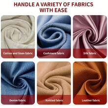 Máquina de coser multifuncional para el hogar de la UE, con 14 opciones de puntada, máquina de coser eléctrica portátil y mini, 2 ajustes de velocidad, con pedal, luz, bloqueo fácil del borde, costura de doble aguja y doble hilo, adecuada para manualidades DIY, coser ropa, cortinas, muñecas, costura diaria, apta tanto para principiantes como para usuarios experimentados, una gran opción como regalo