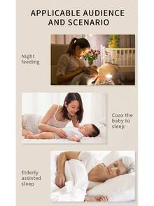 Rechargeable White Noise Sleep Machine – Baby Soother With Touch Control 7-Color Night Light For Nursing & Sleeping, White Noise Machine With Night Light, Baby White Noise Machine