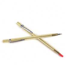 2X SCRIBERTool Tungsten Engineering Point Scriber Sheet Carbide Metal Pen Tipped - Gold - View 4