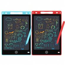 2 Stücke 8,5 Zoll LCD Schreibtafel, mit Farbbildschirm zum Zeichnen und Stift - batteriebetriebenes Lernbrett, ideal als Weihnachts-, Halloween- oder Thanksgiving-Geschenk, interaktives Lernwerkzeug, lebendiges Design, robuste Konstruktion