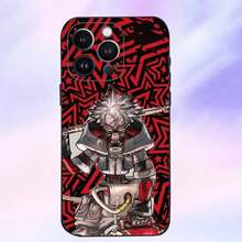 Funda de Teléfono Anime G-Gachiakuta Compatible con  16,15,14,13,12,11 Plus,Pro Max,XS,X,XR,SE,Mini,8,7, Funda Negra de Silicona Suave, Funda Compatible con  17, Funda  17 Pro, Funda  17 Pro Max - z6 - Ver 5