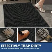 Large Front Door Mat Door Rugs For Entryway Indoor Floor Mat, Dog Door Mat For Muddy Paws - Anti-Skid, Welcome Doormat Anti Skid Backing Mat For Home Entry Machine Washable, Area Pads Regional Pad Suitable For Entryway, Kitchen, Living Room, Bedroom. Anti-Skid Welcome Mat Outdoor Indoor,