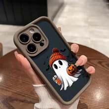 Halloween Style Print Phone Case Covercompatible With  16 15 14 13 12 11 Pro Max XS Max X XR 12 13 Mini 14 15 16 Plus Protective Soft Cover,Covercompatible With  17 Case,  17 Pro Case,  17 Pro Max Case - Red DQMYTYK93 - View 8