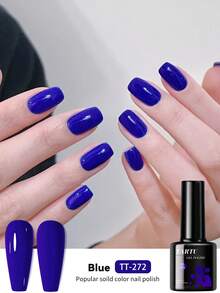 TARTU TARTU Esmalte de Gel para Unhas 8ml - 7 Cores Vibrantes, Remoção por Imersão, Cura com UV/LED, Cores Rosa Vermelha, Roxa, Azul, Verde, Cinza e Amarela, Gel Semipermanente Semitraslúcido para Manicure, Base e Primer, Para Uso Doméstico, Salão e Arte de Unhas, Presente para Mulheres