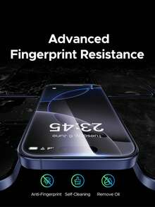 UGREEN 2pcs Phone Screen Protector Tempered Glass Black Edge Compatible With IPhone 17 Air Pro Max