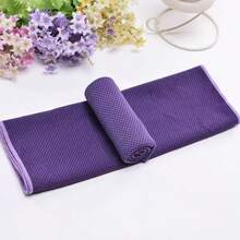 1pc Multifunctional Quick-Dry Fitness Towel, Gym Equipment Sweat Absorbent Mat, Workout Sweat Towel