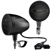 Sistema de audio para motocicleta, equipo de sonido de alta calidad para motocicletas, resistente al agua, fácil de instalar, excelente calidad