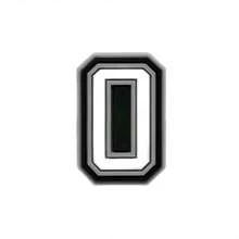 Móc khóa giày cao su mềm hình chữ cái và số, Phụ kiện trang trí tự làm phù hợp cho học sinh trở lại trường, Quà tặng bạn bè, Trang trí hoa giày guốc rỗng, Thường ngày đa năng, Ý tưởng quà tặng phụ kiện giày - Đen và trắng - Xem 44