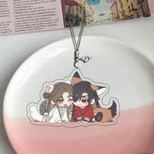 Tian Guan Ci Fu, Mo Dao Zu Shi, Ren Zha Fan Pai Zi Shou Xi Tong Peripheral Phone Straps & Charms, Wei Wuxian, Lan Wangji, Xie Lian, Hua Cheng, Shen Qingqiu, Luo Binghe CP Pendant Decorations, Backpack Hanging Charms, Best Friend Charms, Great Gift For Anime Fans, Birthday, Holiday - 彩色 - 查看 8