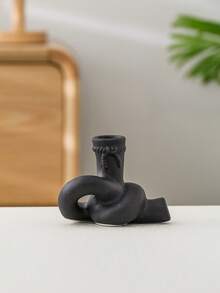 Portavelas de Navidad - Apto para velas rectas, artesanía de cerámica, diseño creativo, estilo minimalista | Adecuado para regalos, festivales, fiestas, decoración del hogar y de escritorio Decoración navideña Decoración de habitaciones Decoración de invierno