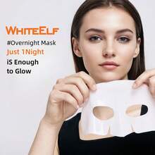 Collagen Face Mask – Hydrating & Anti-Aging Collagen Sheet Masks, Deep Hydration, Smooths Fine Lines, Overnight Face Mask For Radiant Skin, Pore Minimizing, Elasticity Improvement, Local Warehouse,Back To School - Hồng - Xem 2