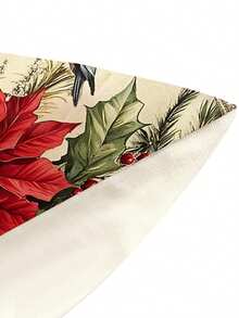 1pc Christmas Bird Table Runner, Christmas Decorative Table Runner, Christmas Linen-Like Table Runner, Table Runner, Table Runner, 1pc Table Runner, 4pcs Placemats, 1pc Pillow Cover, 3 Products Available, Seasonal Home Decor For Indoor/Outdoor Winter Party, Christmas Home Decoration, Christmas Room Decor, Christmas Party Supplies